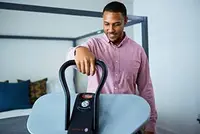 Steam Press (1500W) | Professional Steamer with 26" Non-stick Pressing Surface, Digital Controls with 5 2