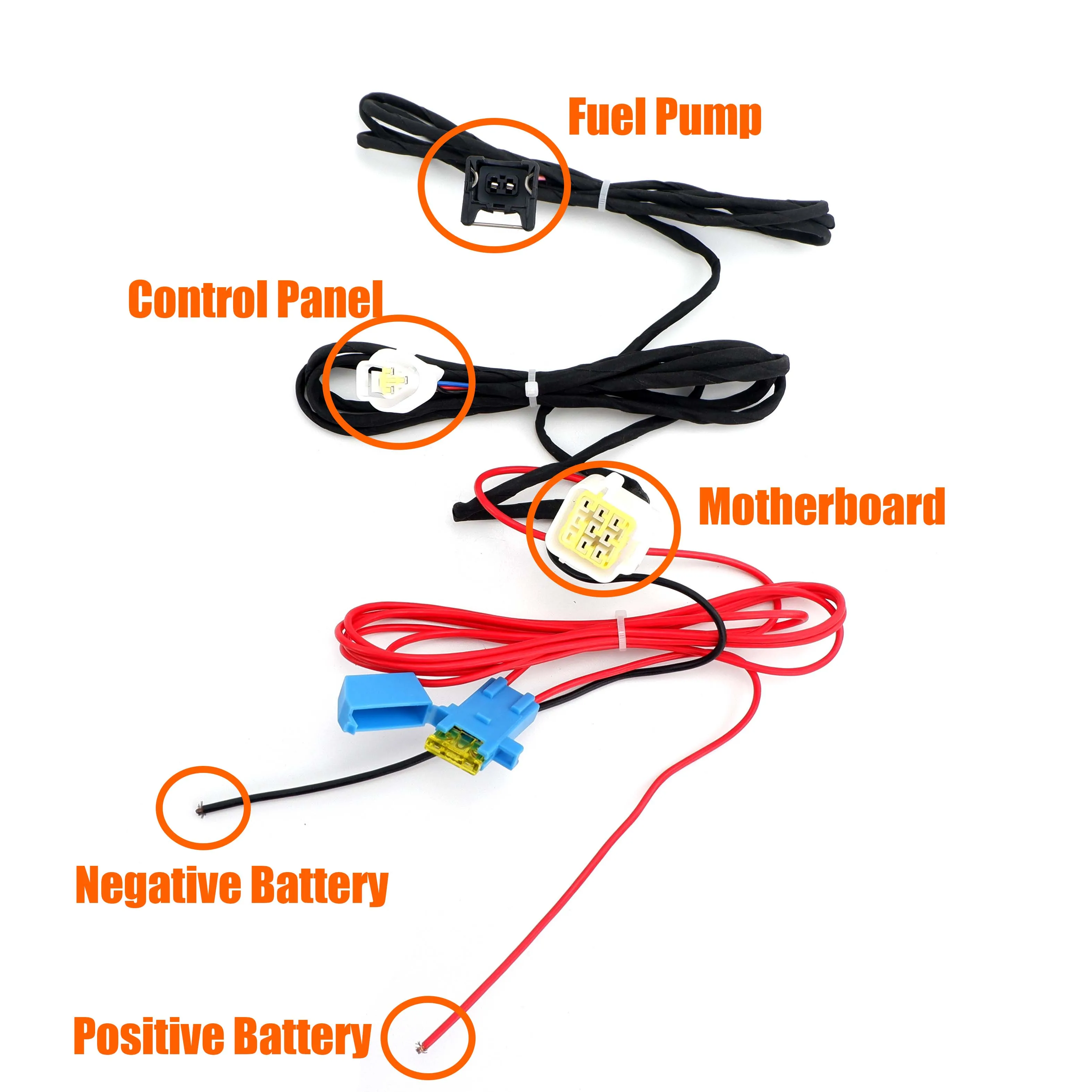 12V / 24V Air Diesel Heater Wiring Harness Loom Power Supply Cable Adapter  Triangel For Eberspacher Webasto - AliExpress