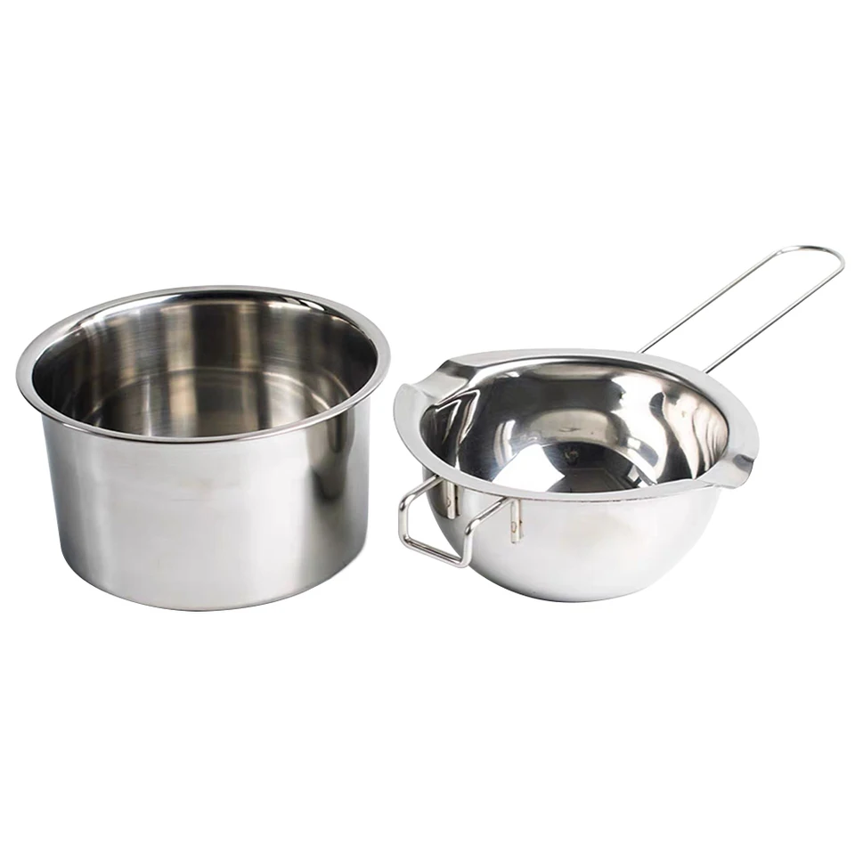 Stainless Steel Candle Wax Melting Pot Set