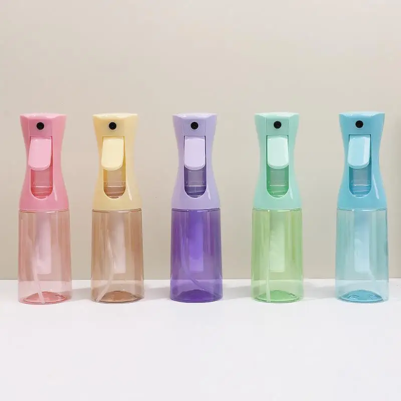 200/300ML High Pressure Continuous Spray Bottle Travel Reusable Sub Packaging Bottle, Beauty Spray Bottle Plant Watering Bottle