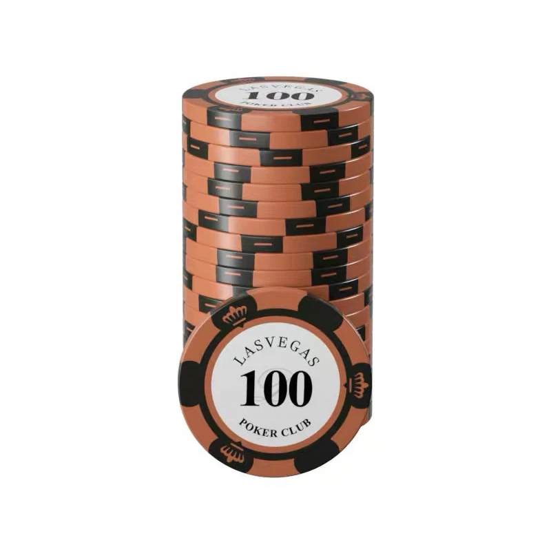 Texas Hold'em Chip Coin Baccarat Plastic Card Chess Room Special Token Money Chip Cards Used for Playing Mahjong