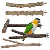 Parrot perch bird cage accessories, bird wooden branches, tree branches, bird standing rods, standing rods set, bird toys 1