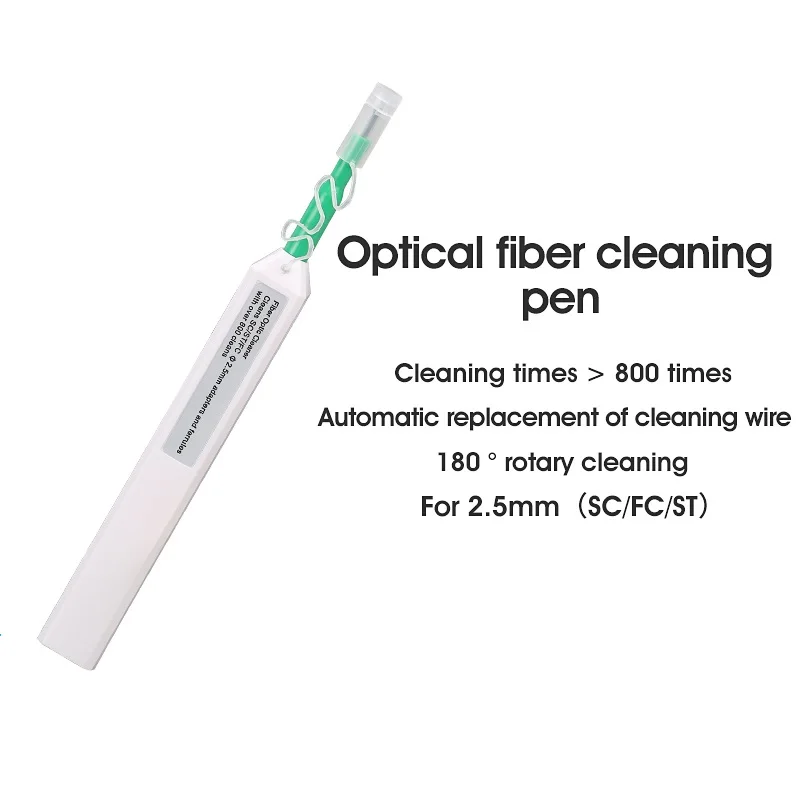 8Pcs/set Fiber Cleaning Tools Fiber Cleaning Kit Fiber Optic FTTH Tool Kit Network Testing Tool