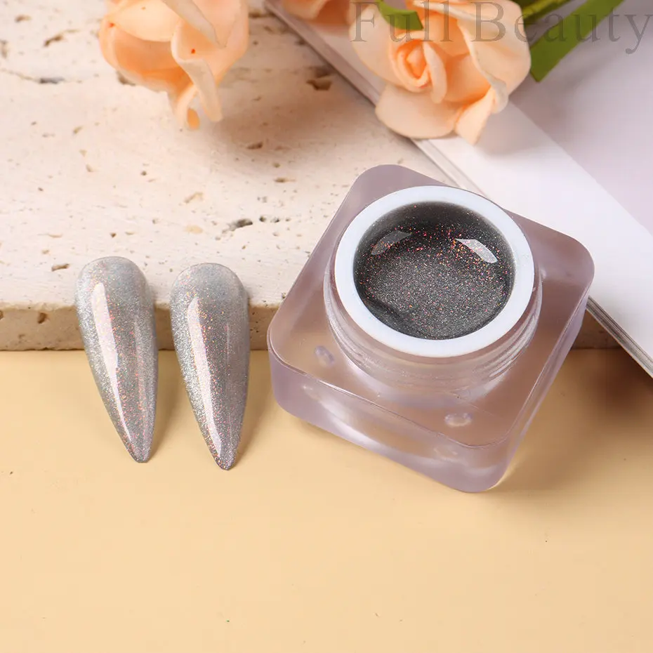 1 PCS Silver Cat's Eye Magnetic Nail Polish Glue (PPG-134)