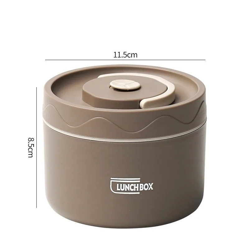 Microwavable Portable Insulated Food Container Lunch Box Stainless Steel Bento Box Insulated Leakproof Thermal Lunch Bag Set lunch box