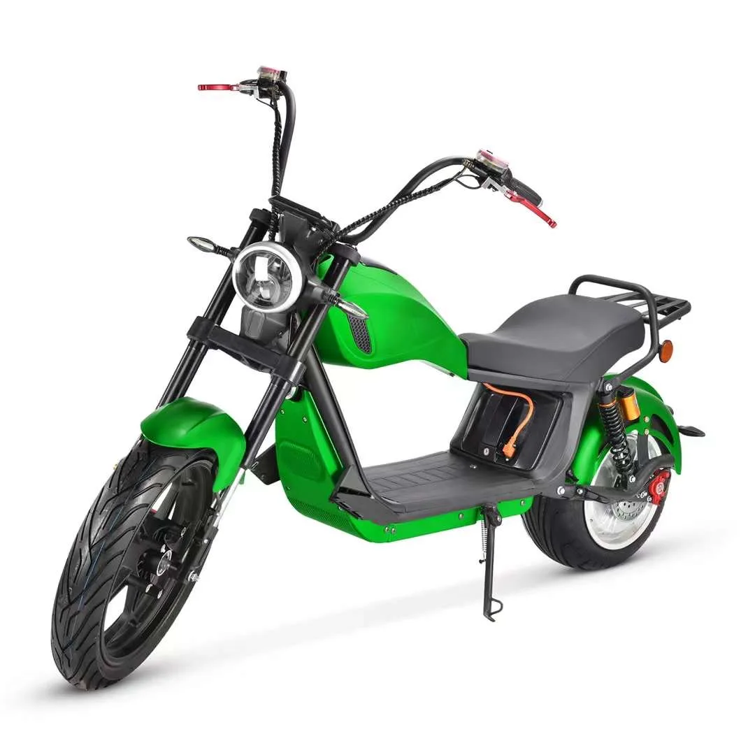 City Coco Europe Warehouse Vendita Calda 2000W 60V Electric Chopper Scooter Fat Tire Big Wheel Chopper Scooter Citycoco 3000W