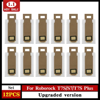 로봇 진공 청소기용 먼지 봉투, Roborock S7 액세서리, 쓰레기 봉투 교체 부품, T7S 플러스 백