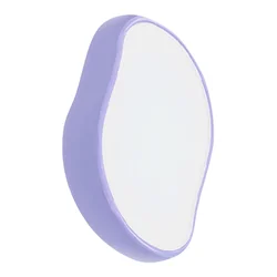 Crystal Hair Removal Eraser - Painless, Reusable & Easy - to - Clean Depilation Tool (Matte Purple)