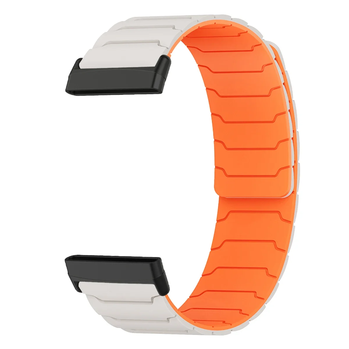 Magnetic Silicone Replacement Watch Band Strap Bracelet