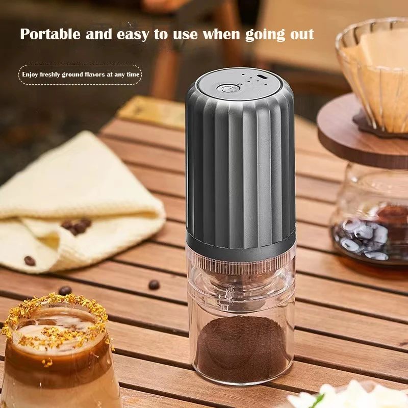 

Coffee Grinder Small Wireless Portable Electric Bean Grinder Three Stage Separation and Multifunctional Grinding Coffee Machine