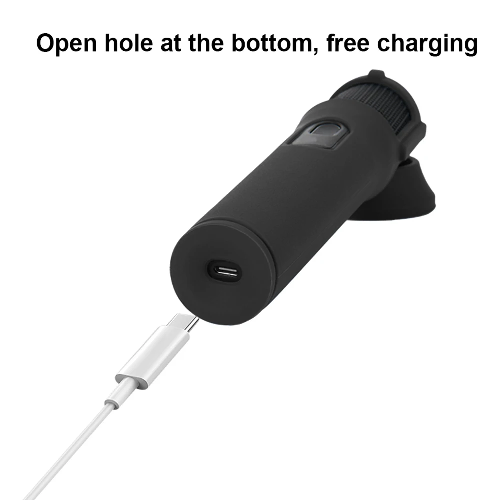 Silicone Protective Case for JBL PartyBox Wireless Microphone Case Anti-Rolling Mic Sleeves Microphone Stand Non-slip Cover