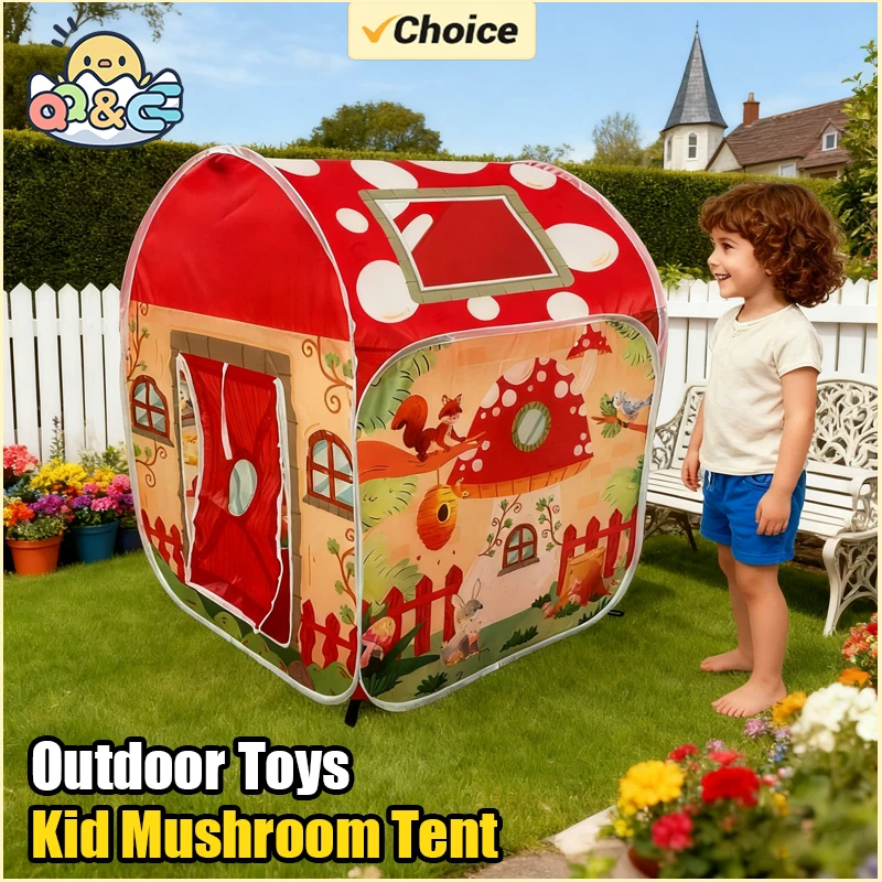 Portable Kids Play Tent Outdoor Games House