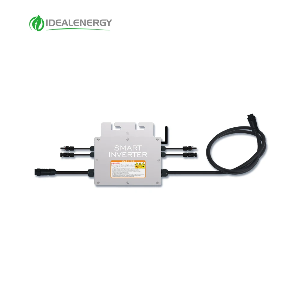 Ideale 1000W Pv Solar Micro Inverter 24V 36V On Grid Tie Inversor Smart Microinverter 120V 230V Onda Sinusoidale Pura Per 4*350W