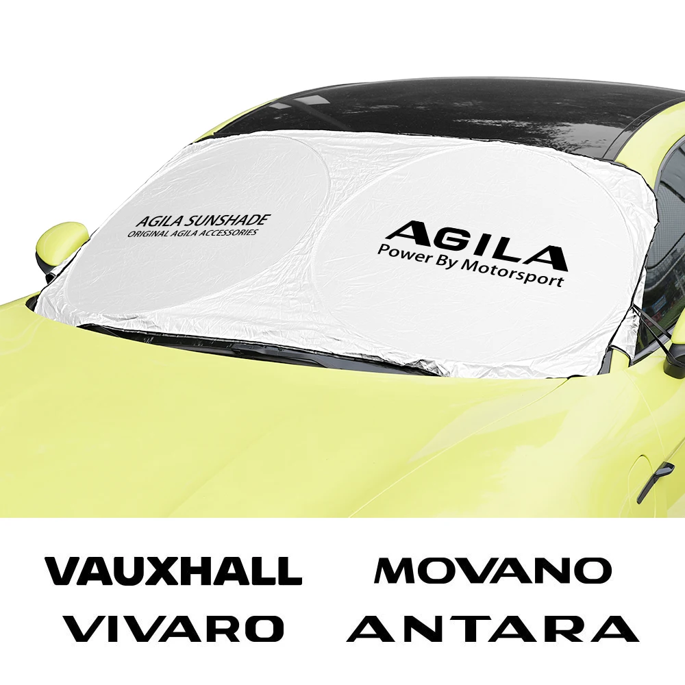 Per Opel Vauxhall Agila Antara Movano Vauxhall Vivaro Vxr8 Parabrezza Per Auto Parasole Anti-Uv Parasole Copertura Riflettente Per Finestra