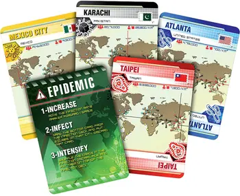 Games Pandemic Board Game ‐ English Edition, Multi/colored 4