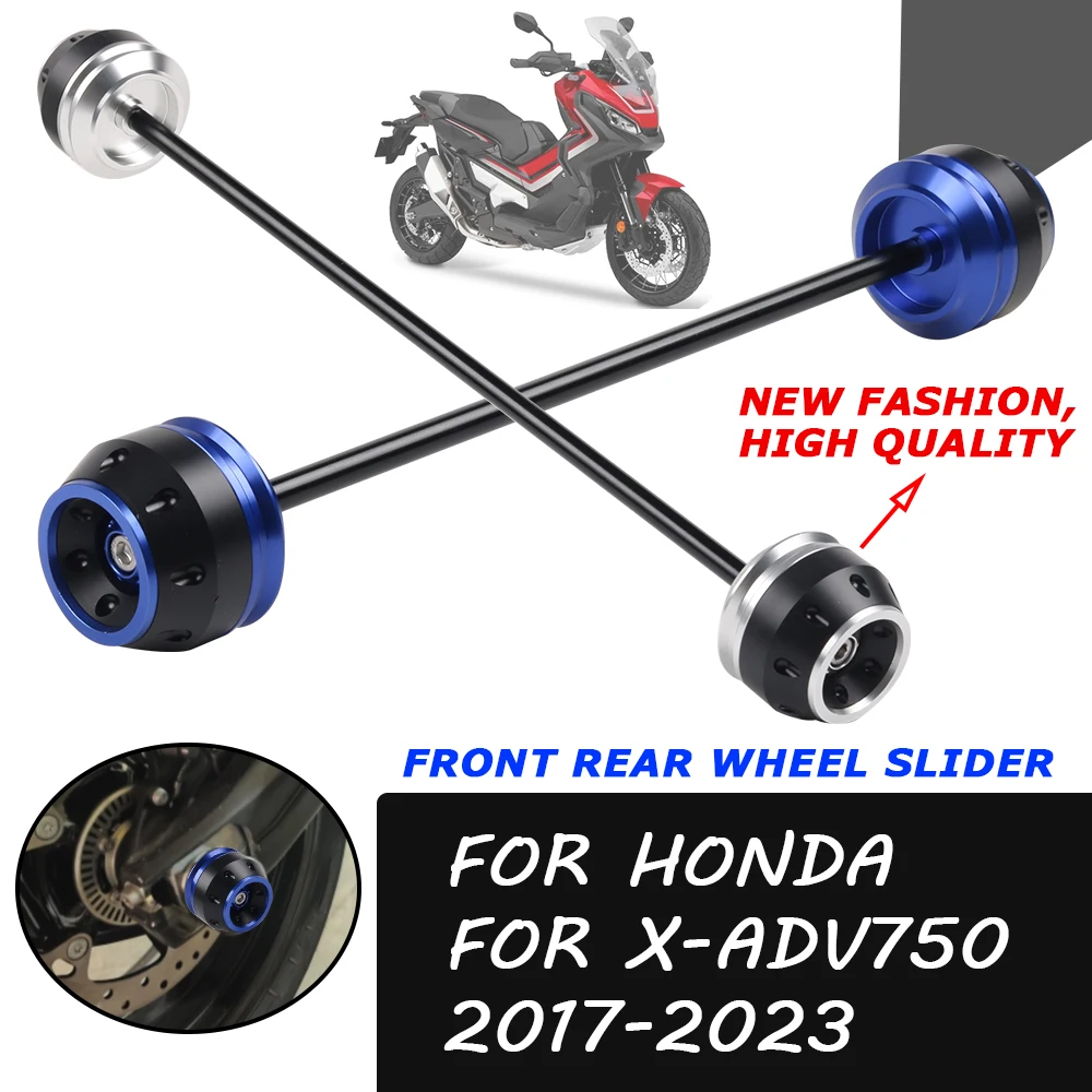 Motorcycle Accessories Rear Front Axle Fork Crash Slider Wheel Hub ...