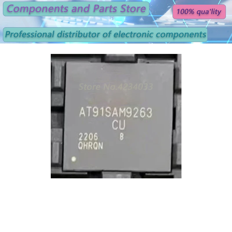 

1-10PCS AT91SAM9263B-CU AT91SAM9263B-C AT91SAM9263 BGA NEW100% AT91SAM9263B-CU