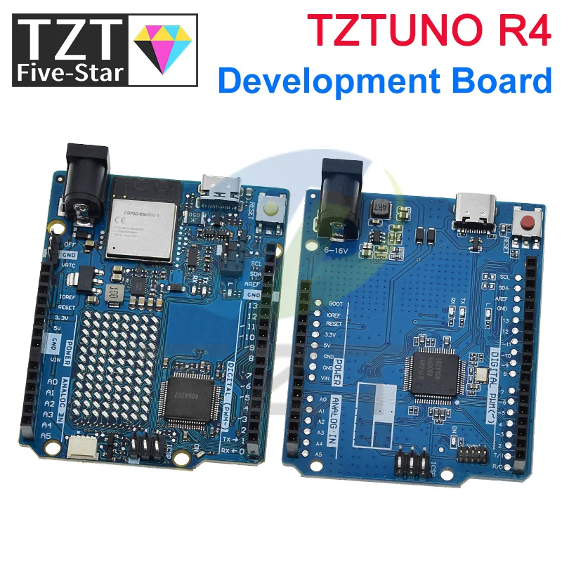 TZTUNO R4 minima TYPE-C WIFI Entwicklungsboard-Modul Verbesserte Version Kompatibel mit Offiziellem Motherboard für Arduino