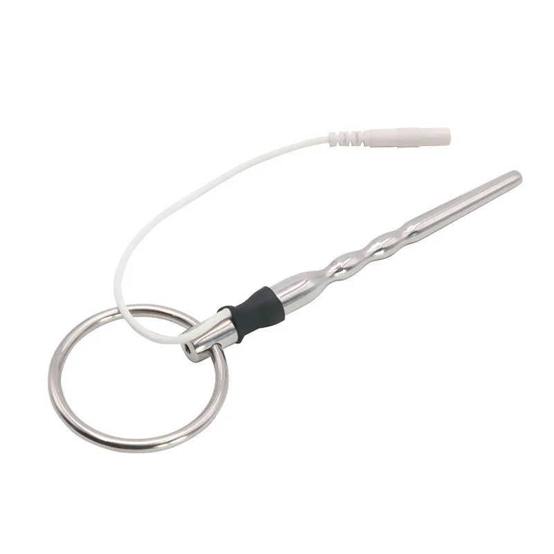 Electric Shock Urethral Catheter Sound Accessories Pulse Body Massager Penis Plug Stimulation Prince Wand Urethral Dilatator