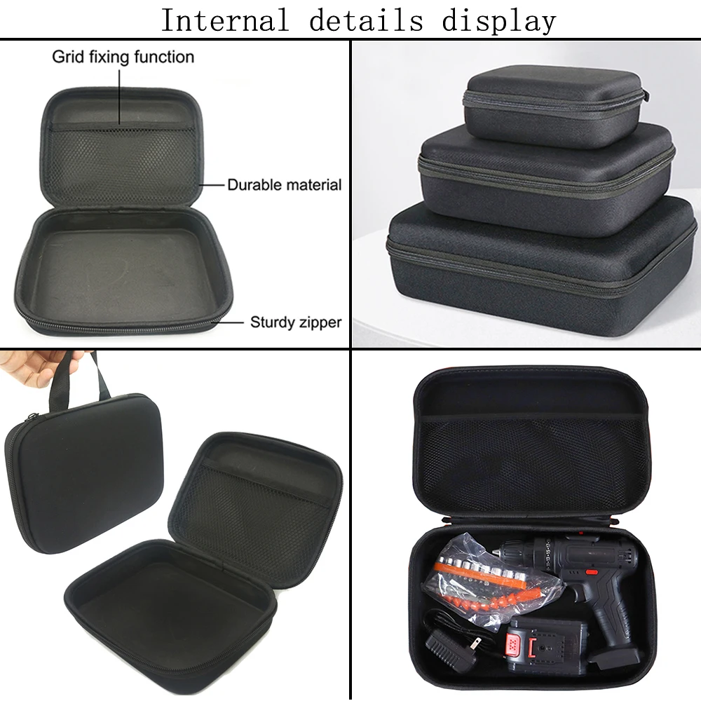Enhanced Shockproof Travel Bag: Versatile Storage for Electronics and Accessories