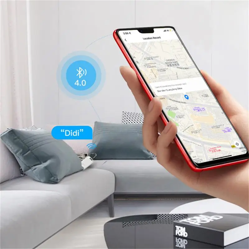 Tuya Smart Gps Tracker,Portable GPS Tracker Keychain 85db Security Alarm For Car Kids Pet Dog Cat Child Bag Security Protection