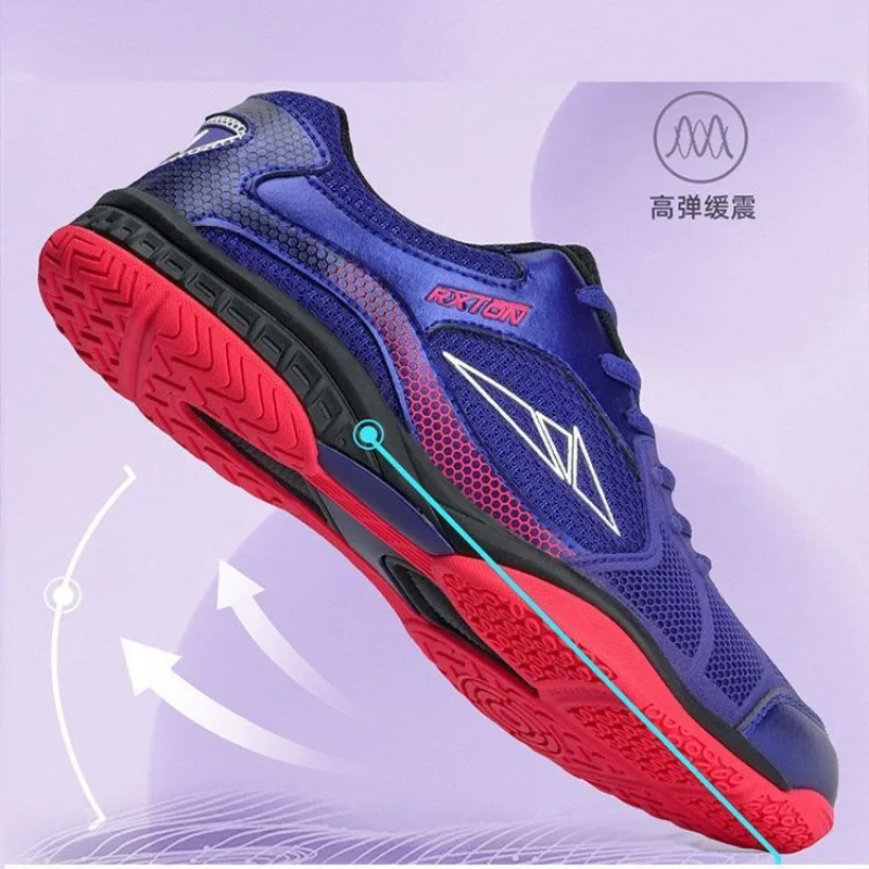 Men's and Women's Table Tennis Shoes Non-slip Sports Shoes Comfortable Breathable Tennis Wear-resistant Badminton Shoe