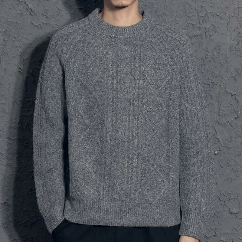 Рисунок 2 - Мужской кашемировый свитер с ромбовидным узором