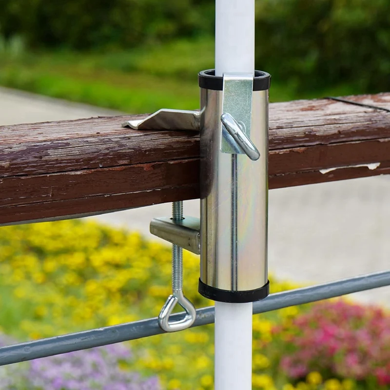 Patio Umbrella Holder,Deck Umbrella Clamp,Patio Clamp,Balcony Clamp,Deck Holder