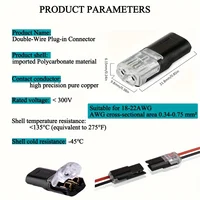 Electric Wire Connector No Strip Line Cable Interconnection Detachable Automotive Terminal Plug Universal Quality Grade Reliable - Image 4