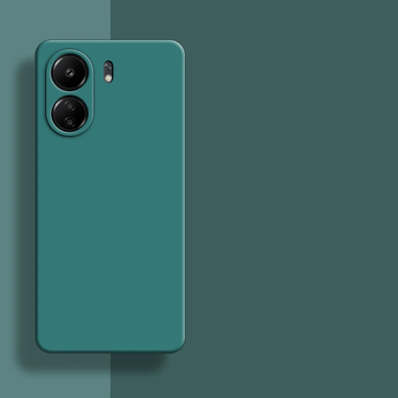 Premium Liquid Silicone Phone Case - Sleek and Durable Back Cover Protector