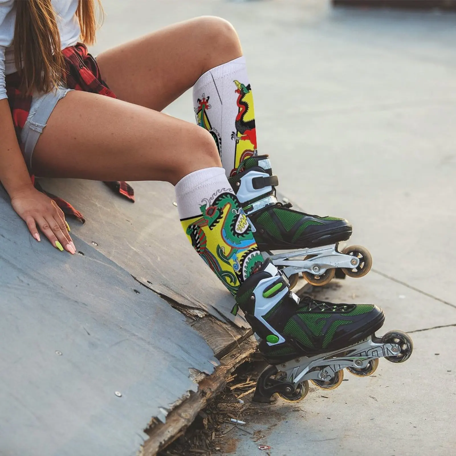 Tichu Game Socks Male sock Fun socks hiphop funny socks men