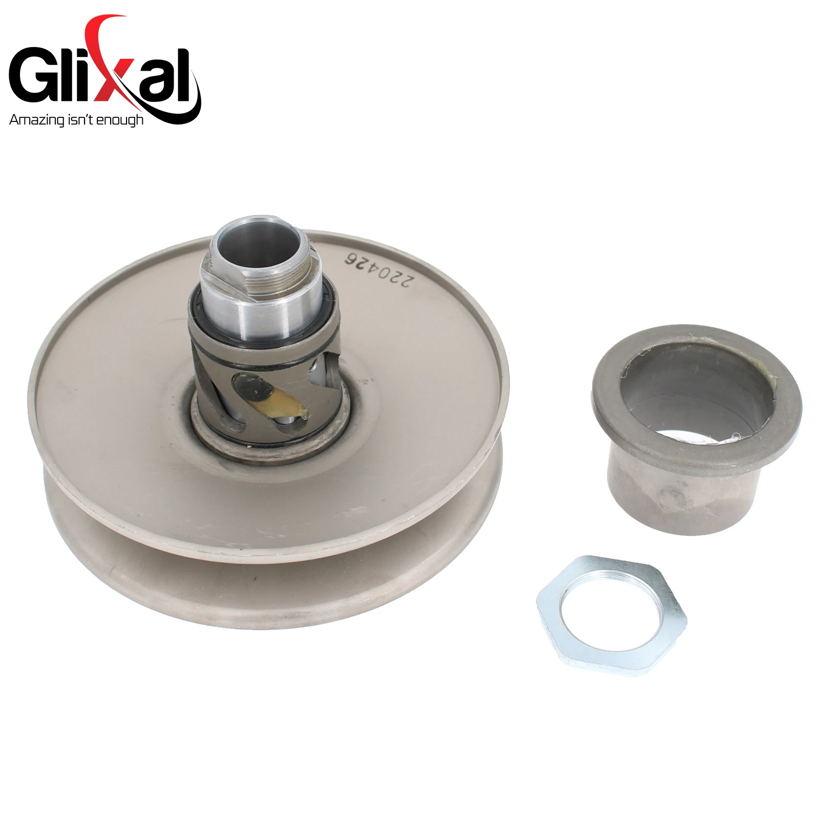 Шкив заднего вариатора, 4T 152QMI 157QMJ GY6 125/150, Glixal