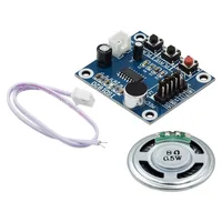 ISD1820 recording module voice module the board telediphon with Microphones + Loudspeaker for 1
