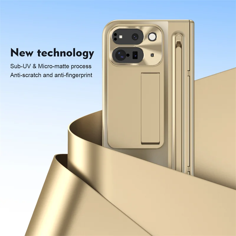 Premium Phone Case with Hinge, Touch Pen, Tempered Glass, Stand, and 360° Shockproof Protection