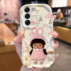 Kawaii Monchhichis Phone Case - Cute Protective Cover - Galaxy S25 (3)
