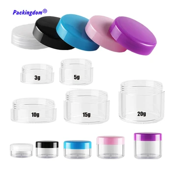 50pcs 5oz- 34oz Clear Food Storage Containers Organization Box