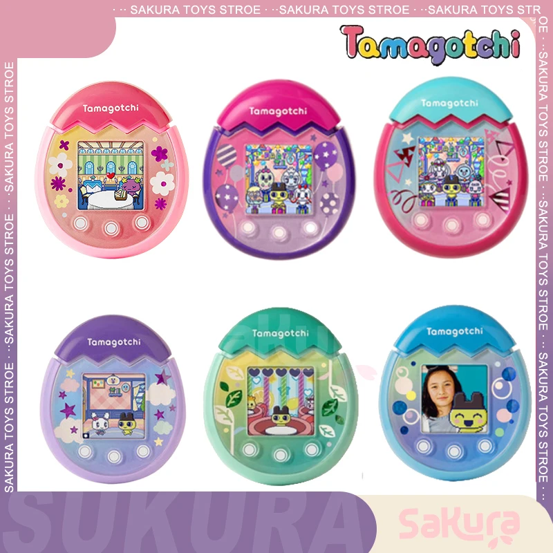 

Original Tamagotchi Electronic Pet Eggs Meets Japanese Version Pet Console Kawaii Cute Interactive Toys Birthday Gifts
