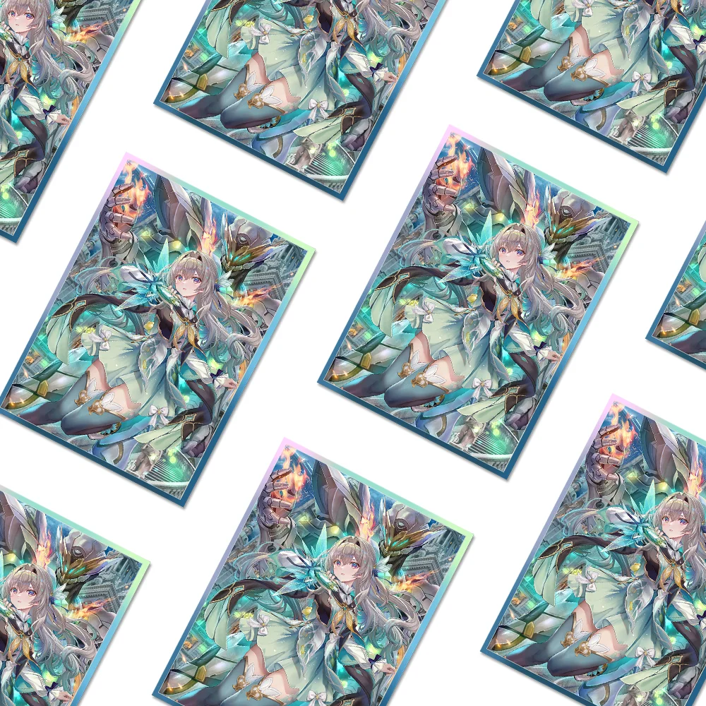 67&times;92mm 120PCS Standard Size Laser Board Game Cards Protector Cards Shield Double Card Cover for TCG/PKM/MGT Trading