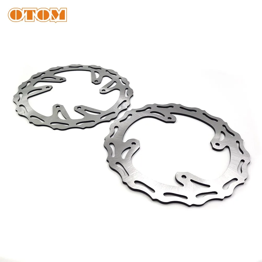 OTOM Motorcycle Brake Disc High-Carbon Chromium Steel Front And Rear 240mm Brake Flange For HONDA CRF250R CRF250X CRF450R/450X