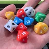 30PCS Math Manipulative 10 Sided Dice For Classroom Teaching Supplies Kids Educational Toys Counting Games Kinder Speelgoed 5