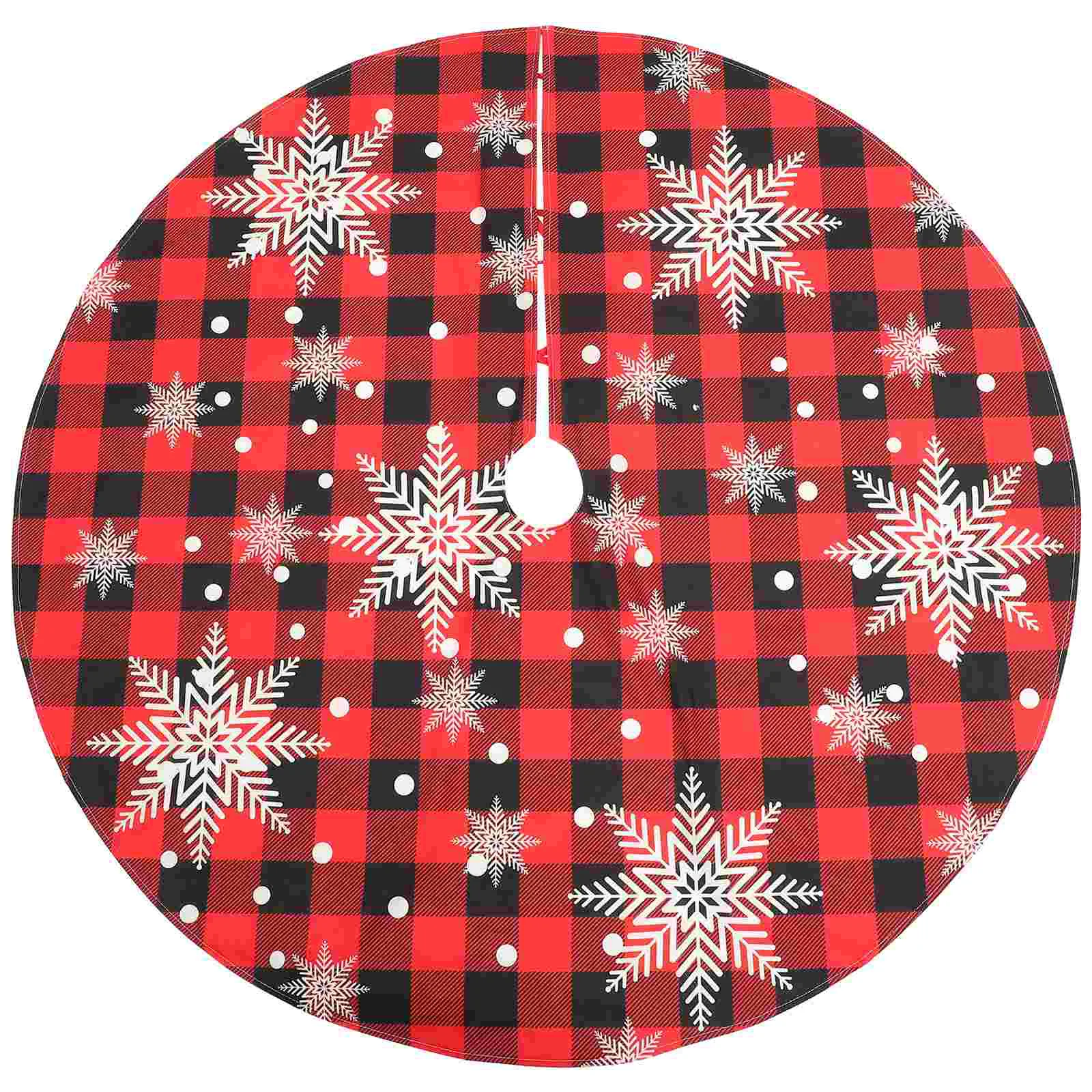 

Christmas Tree Skirt Leopard Print Xmas Tree Mat Large Tree Carpet Under Christmas Tree Decoration