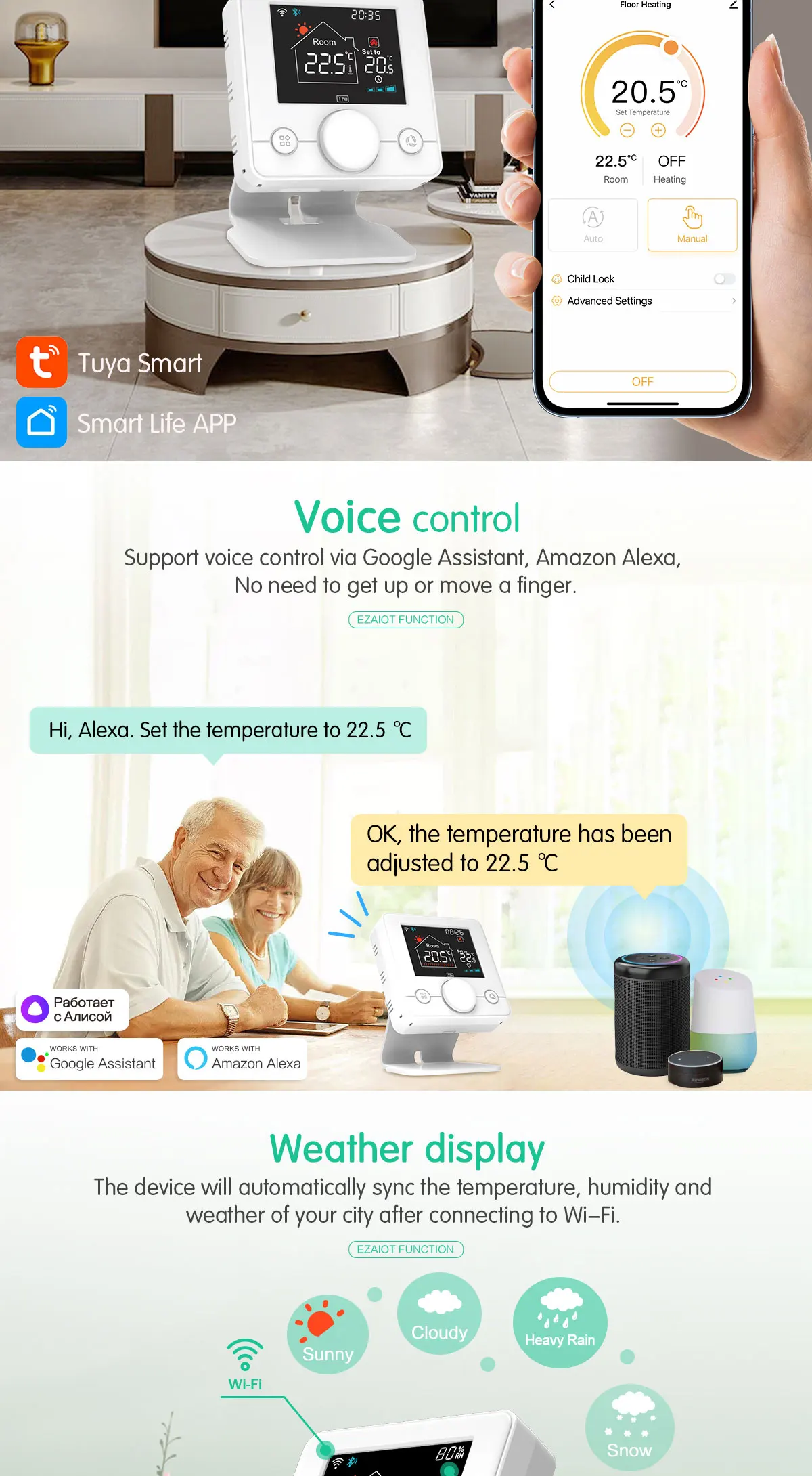como instalar o termostato inteligente da Amazon