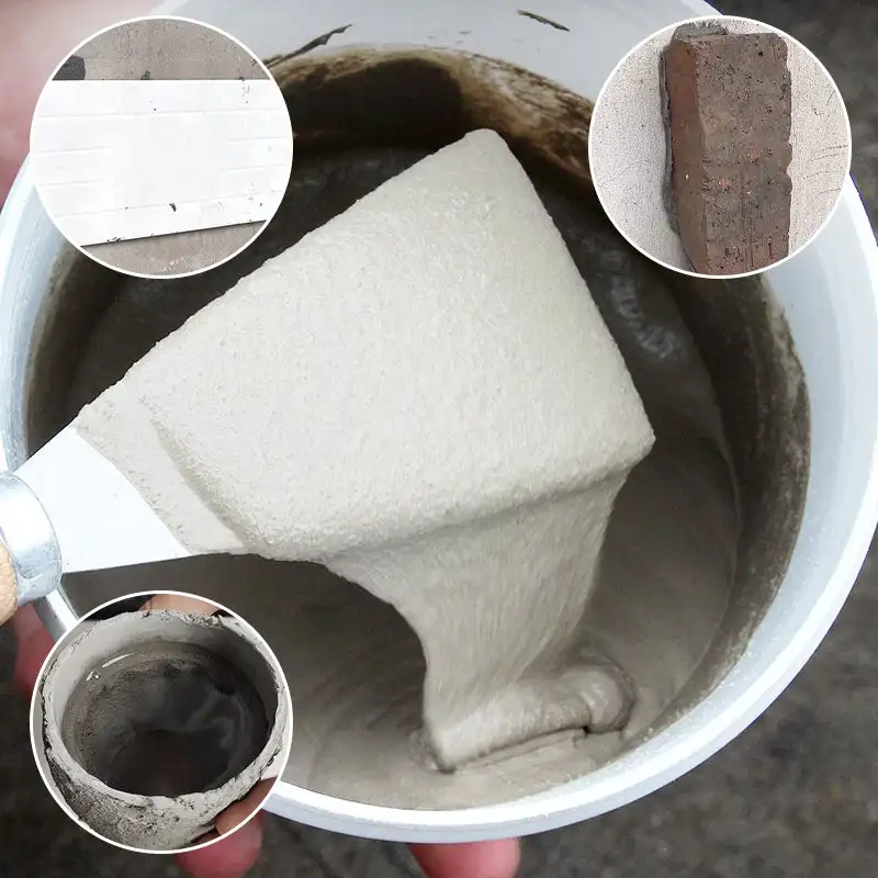 300g Quick Dry Waterproof Cement Floor Drain Wall Repair White/Black Cement Mortar