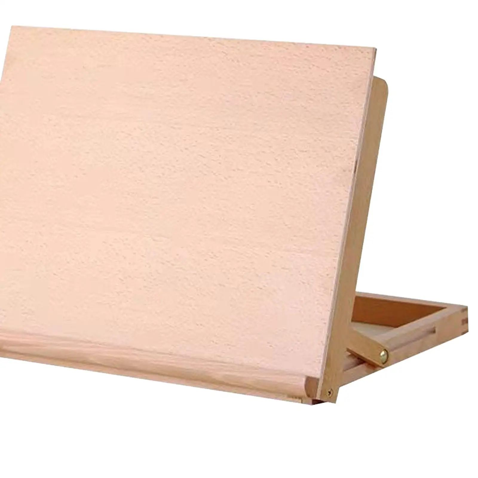 Wood Table Easel Adjustable Bookshelf Desktop Drawing Board for Student Oil Painting