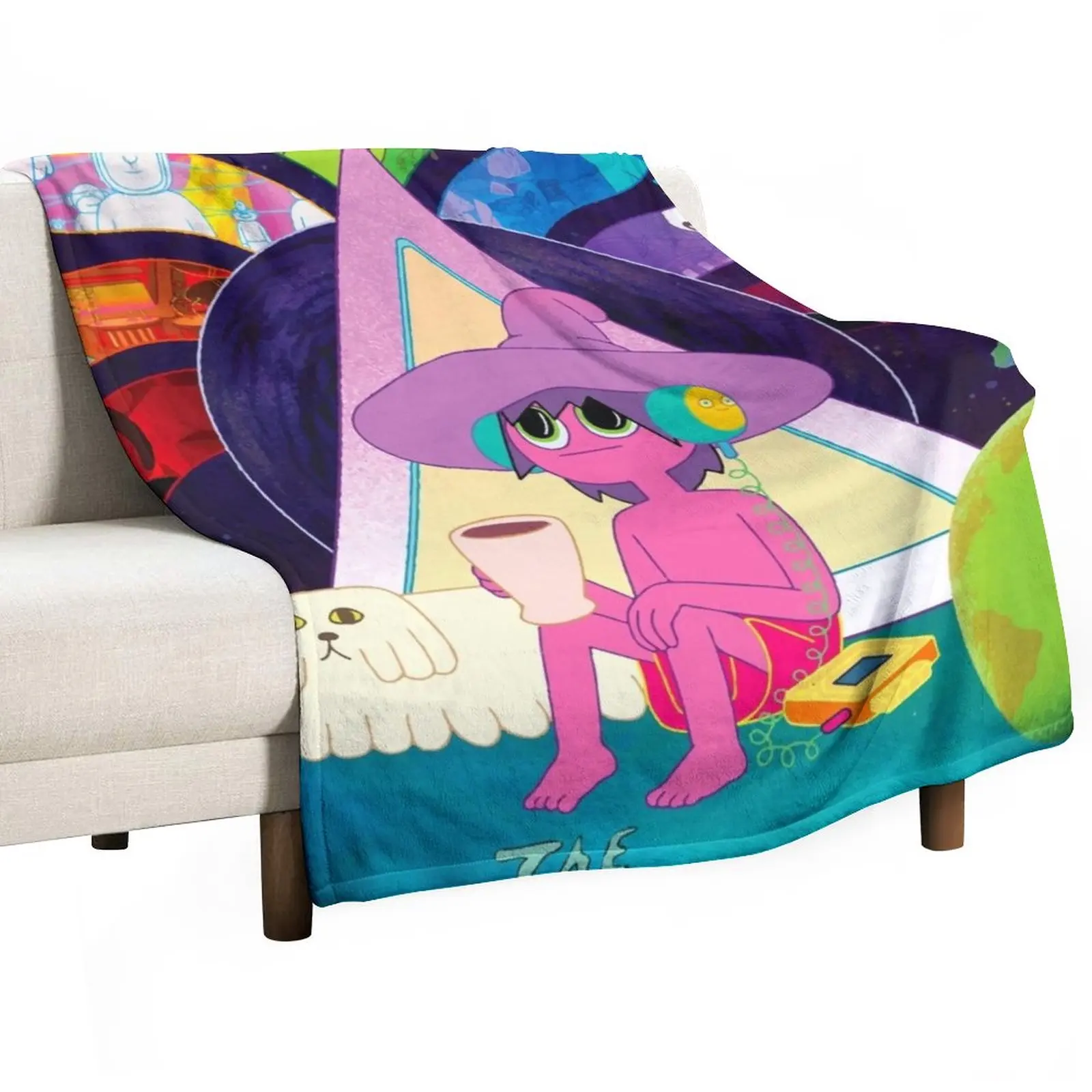 

Midnight Gospel Throw Blanket Sofa Throw Blanket sofa bed