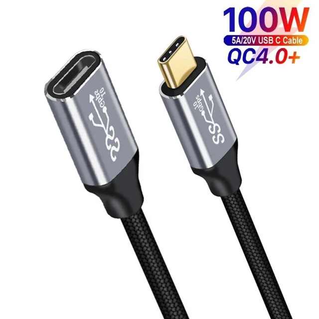 Usb Type C 3.1 Cable Male 10gbps  Usb 3.1 Type C Extension Cable - 1.5m  10gbps Gen2 - Aliexpress