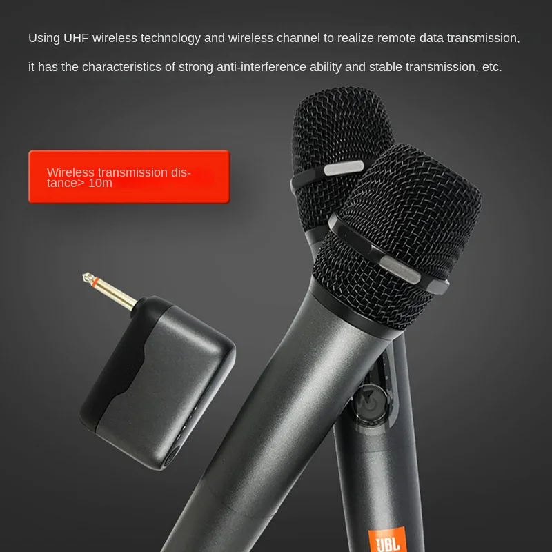 Wireless Microphone Handheld Wireless Dual Microphone Uhf Dual Channel Interface Microphone Karaoke Home System - Microphones - AliExpress