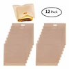 12Pcs Reusable Toaster Bag Non-Stick Bread Baking Bag Sandwich Bags Toast Microwave Heating Pastry Tools 17X19cm 4