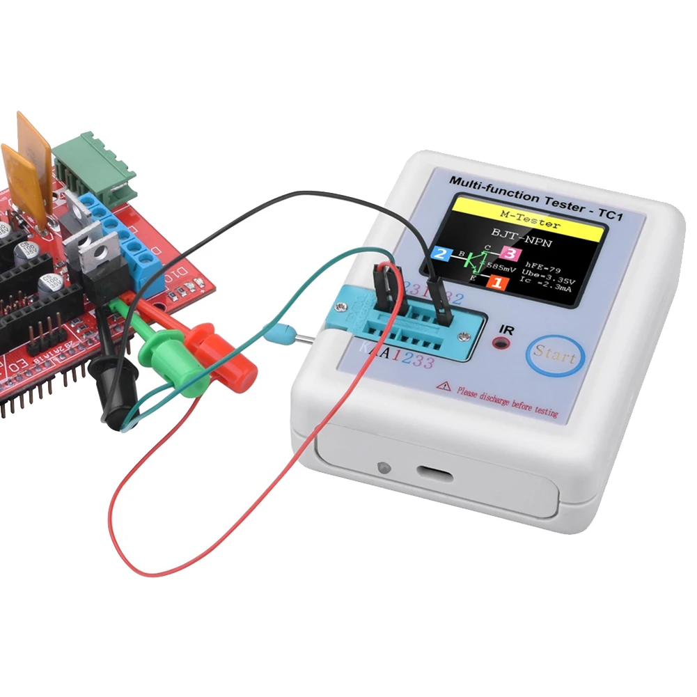 LCR-TC Ƽ 跮 Ʈ ׽, ̿ Ʈ̿ ĳн  ׽Ʈ 跮, MOSFET NPN PNP Ʈ̾ MOS
