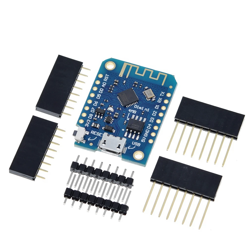 Compact Wi-Fi IoT Development Board with ESP8266 and CH340 Chip, 4MB